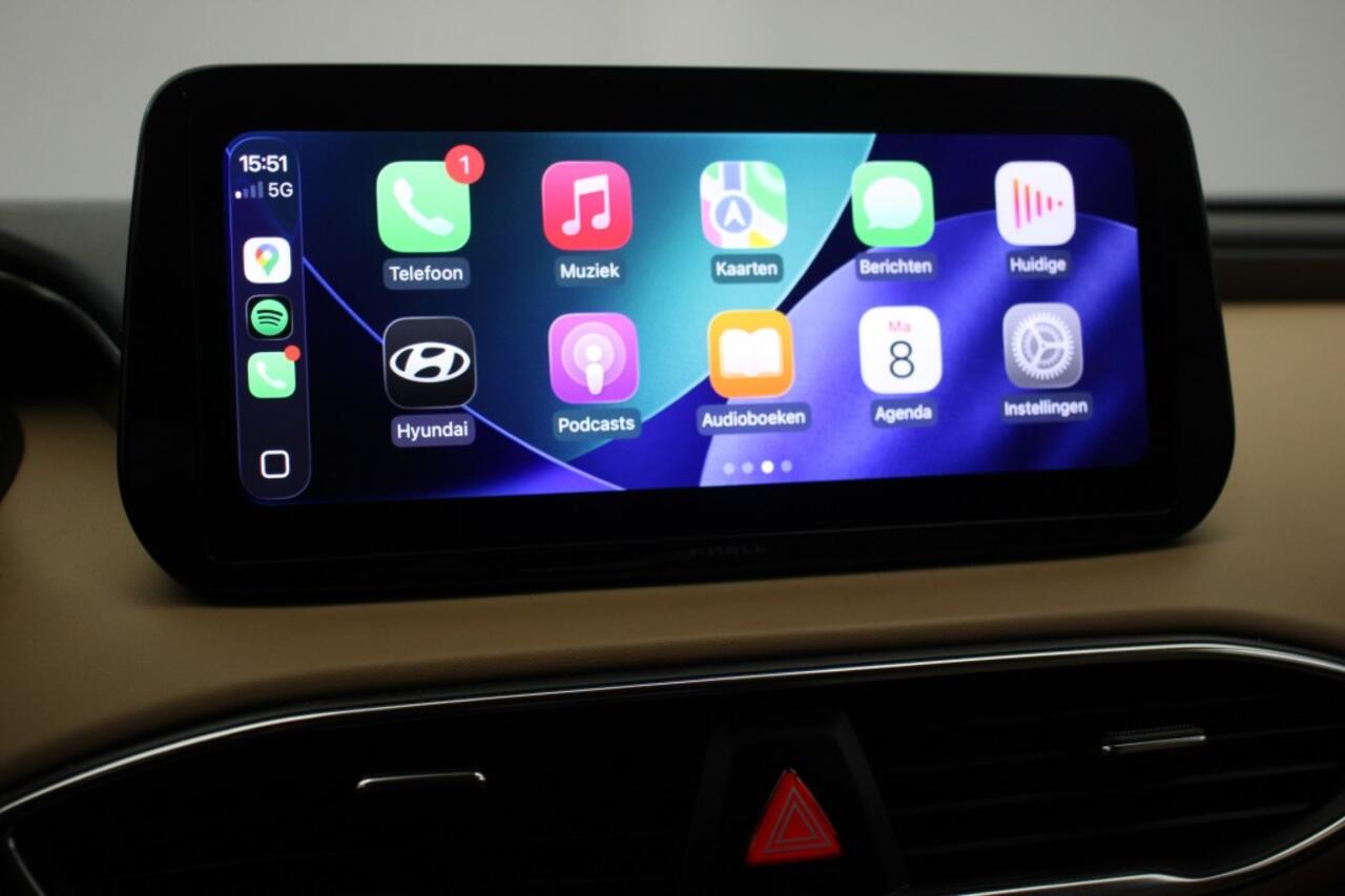 Hyundai SANTA FE 1.6 T-GDI PHEV Premium - Carplay, Navi, Leer, Camera, Stoelverw. Afn. Trekhaak