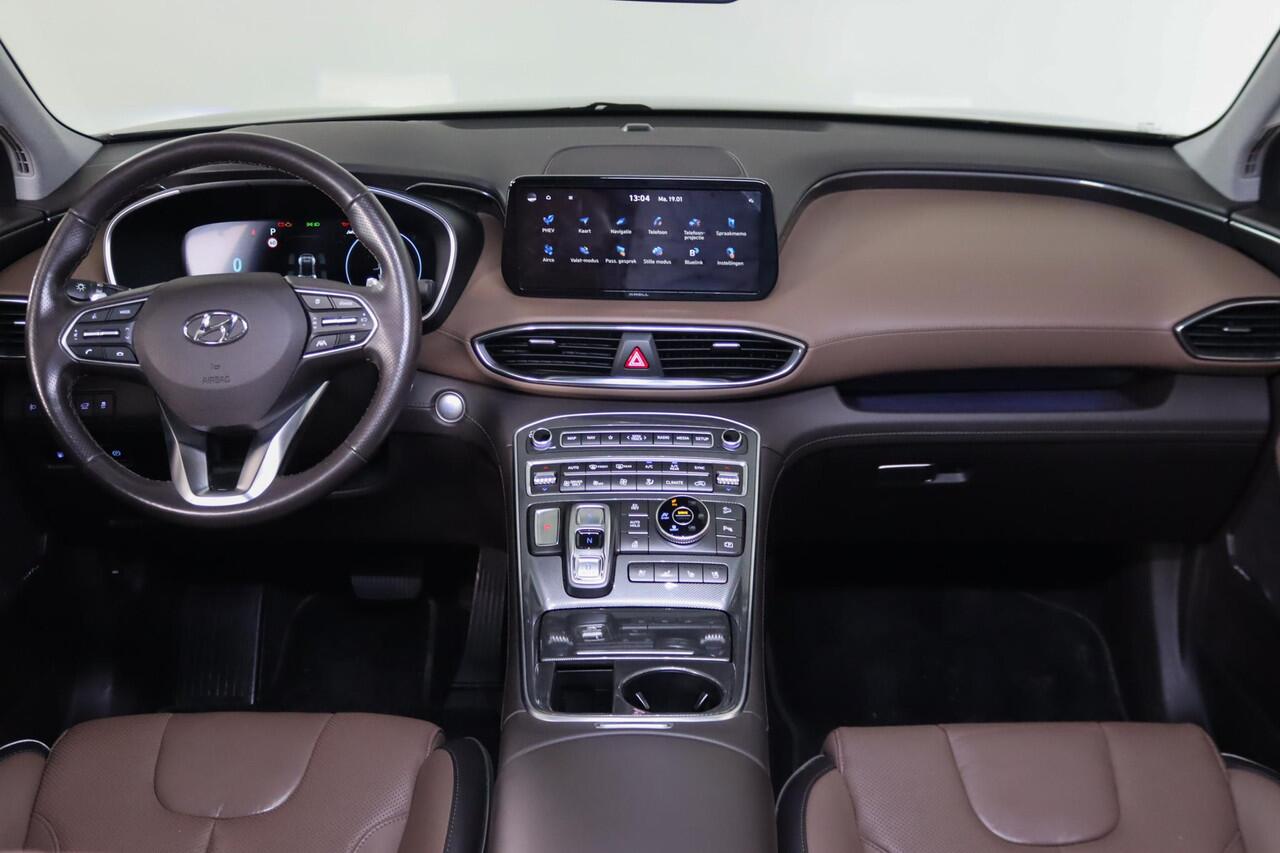 Hyundai SANTA FE 1.6 T-GDI PHEV Premium Sky, 7-Persoons, Trekhaak, Panoramadak, Leder,
