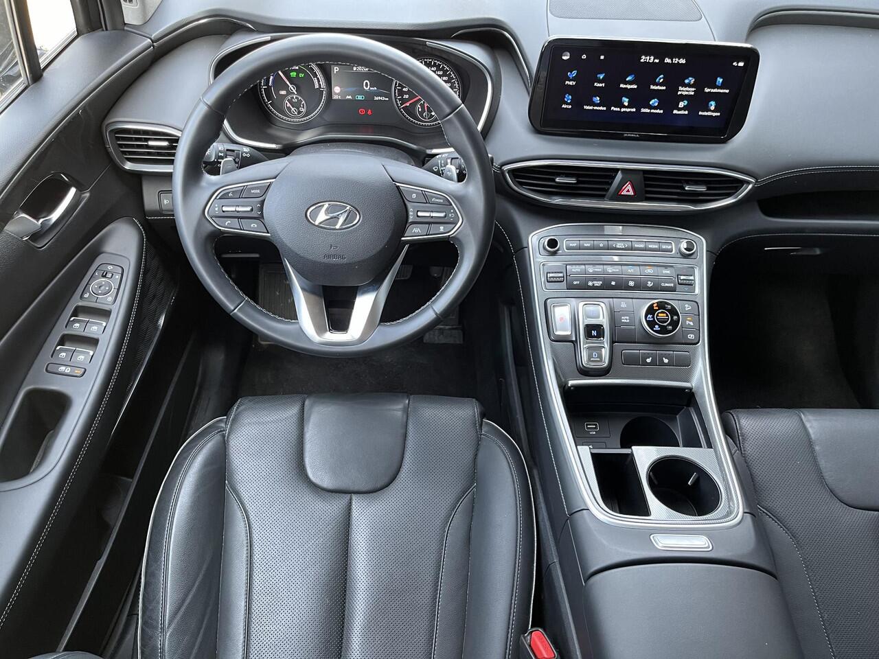 Hyundai SANTA FE Comfort Smart 1.6 T-GDI PHEV 265pk | 7-PERSOONS | LEDEREN BEKLEDING | NAVI | APPLE CARPLAY / ANDROID AUTO |