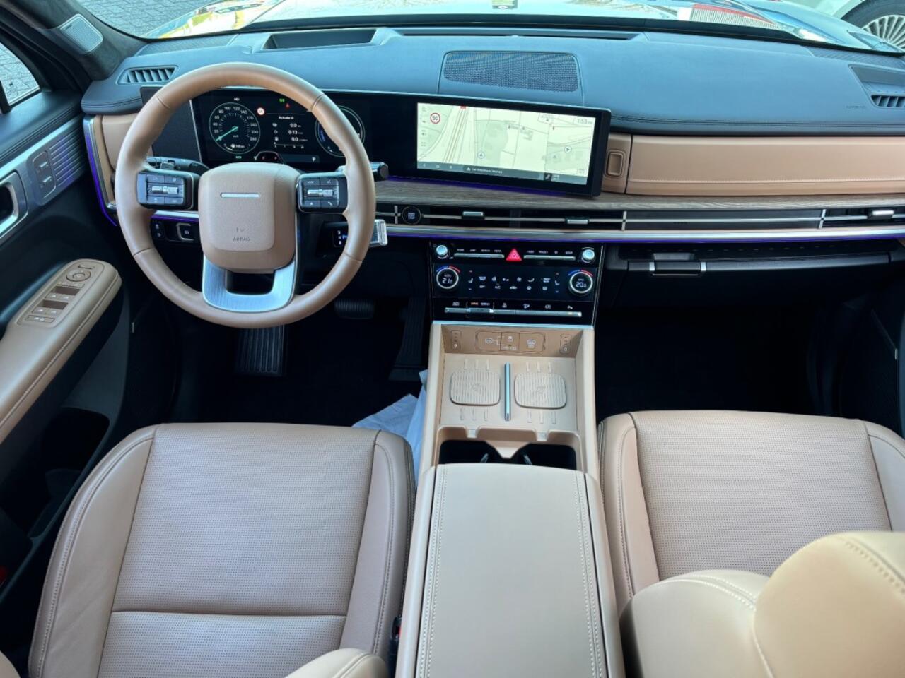 Hyundai SANTA FE 1.6 T-GDI PHEV 7 stoelen . AUT. LEER 360CAMERA STOEL KOEL/VERWARM HEAD UP LED