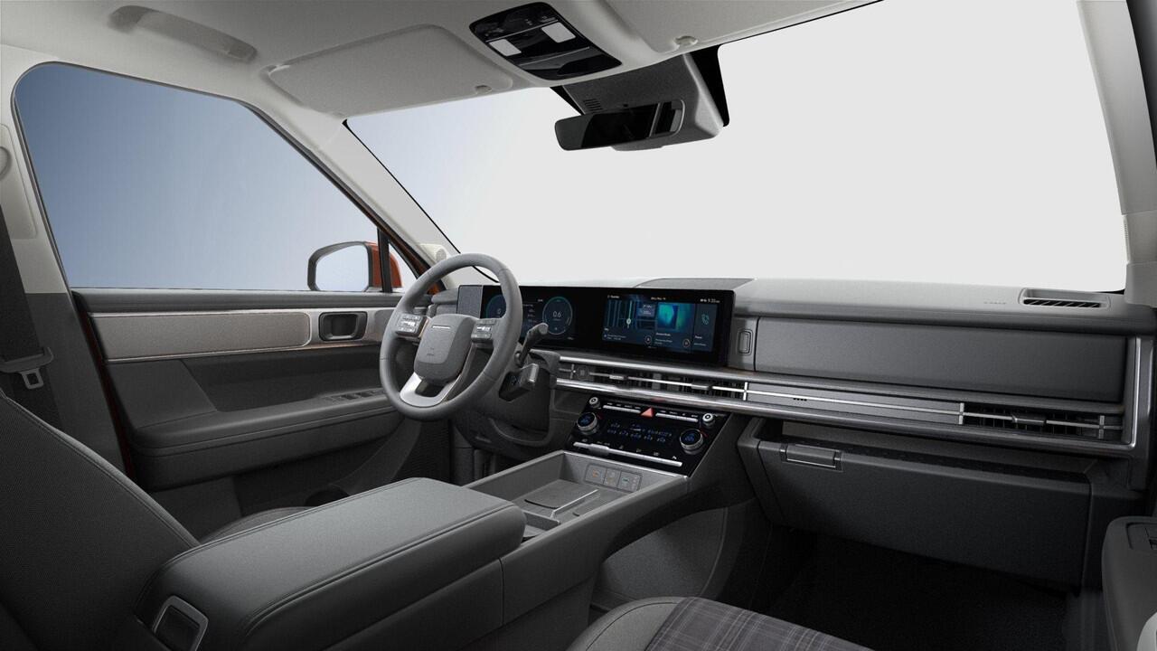 Hyundai SANTA FE 1.6 T-GDI HEV Comfort 7p. /Incl. ¤2500,- inruilvoordeel / Navigatie / Apple & Android carplay / Airco / Achteruitrijcamera / levertijd 3 maanden /