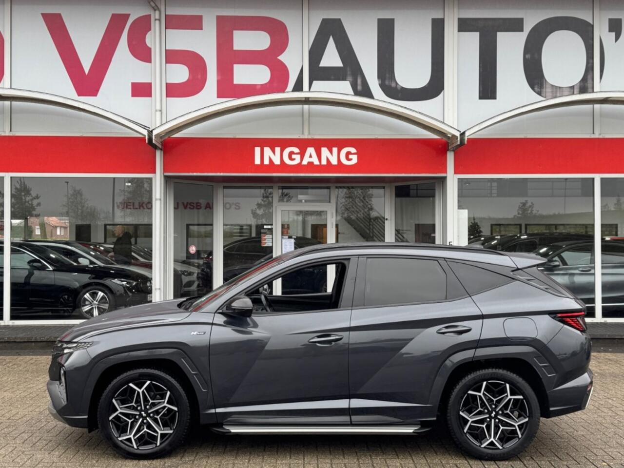 Hyundai TUCSON 1.6 T-GDI N-LINE PHEV 4WD 265PK AUT. HALF-LEER NAVI CAMERA CARPLAY