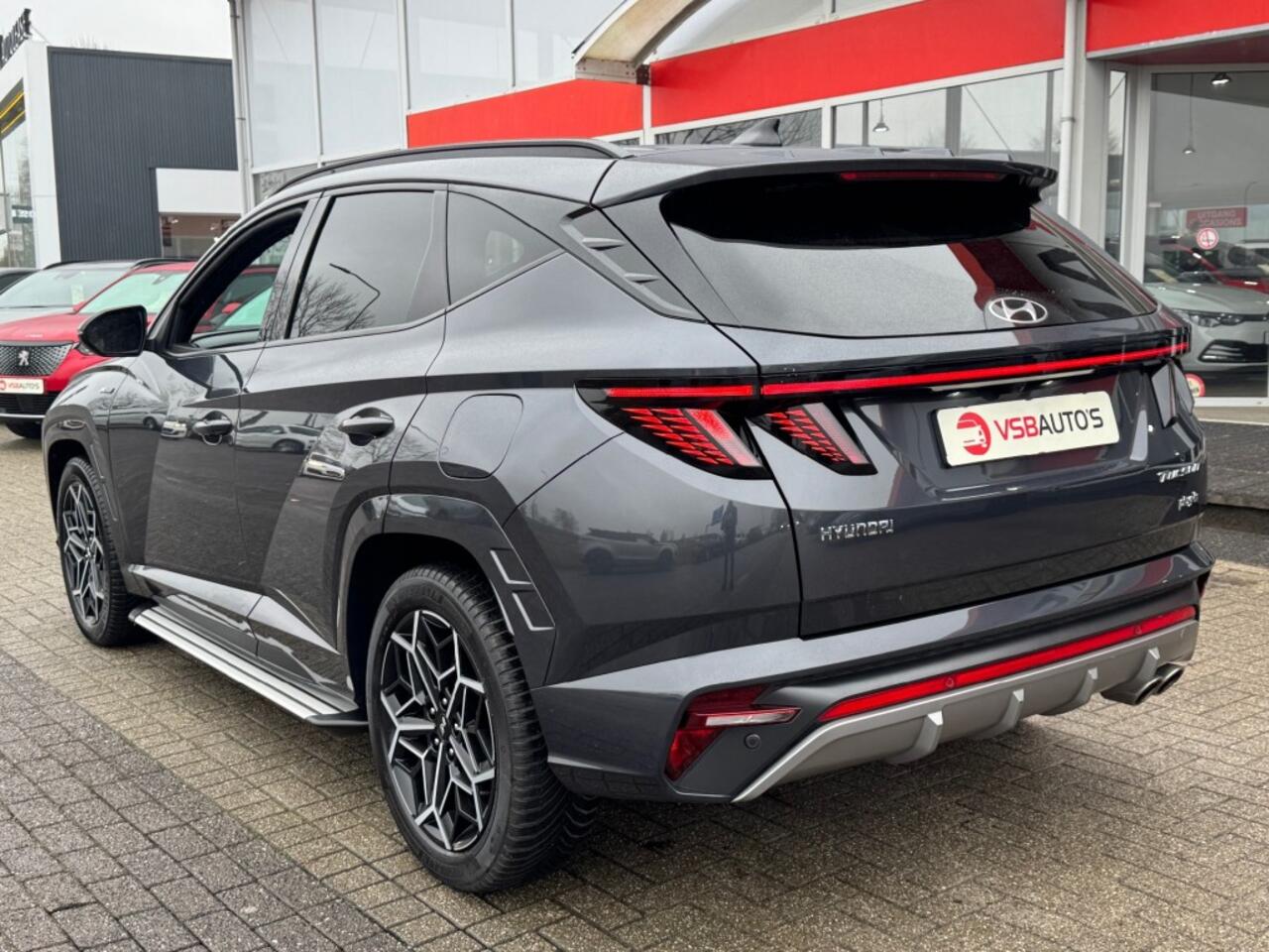 Hyundai TUCSON 1.6 T-GDI N-LINE PHEV 4WD 265PK AUT. HALF-LEER NAVI CAMERA CARPLAY