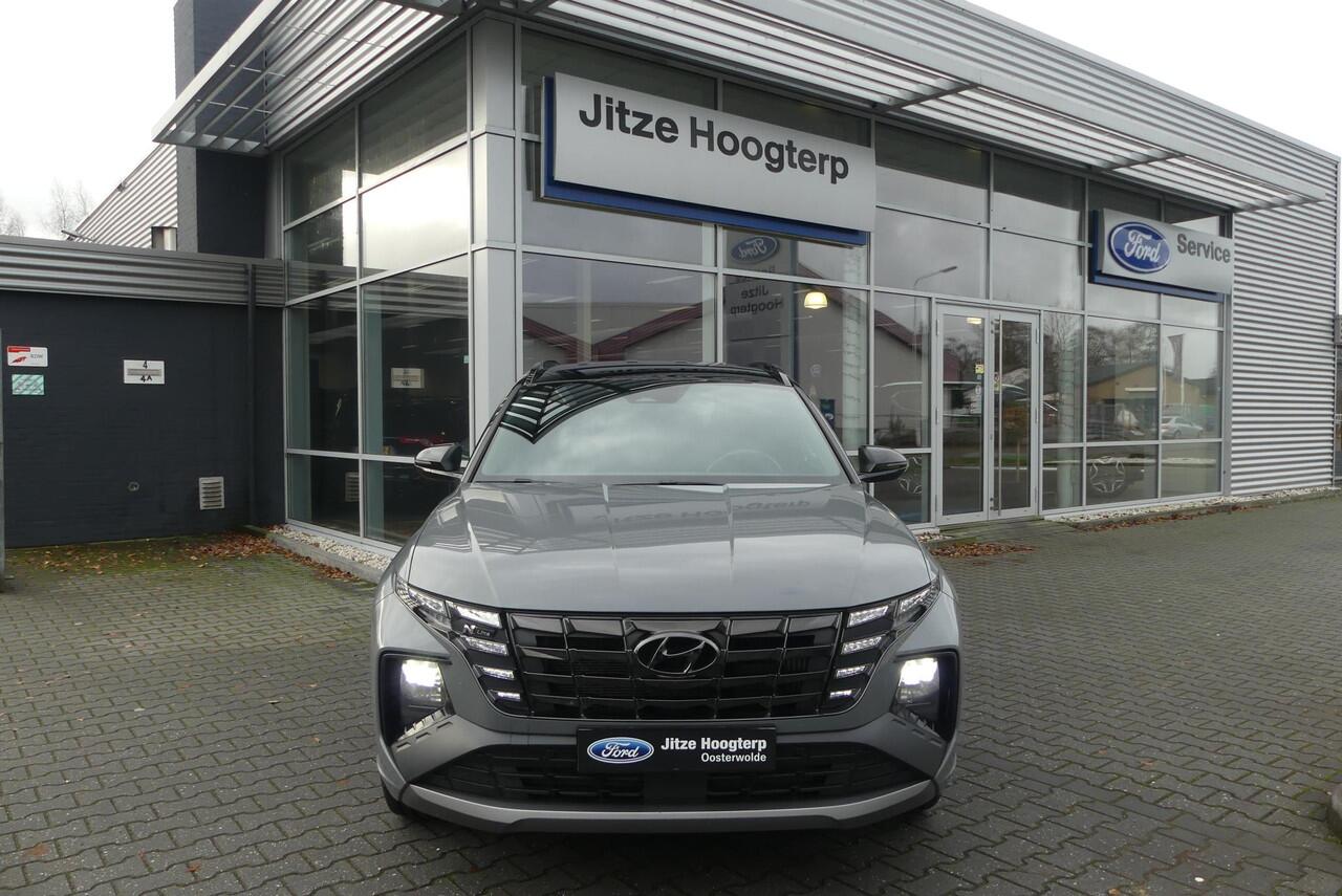 Hyundai TUCSON 1.6 T-GDI PHEV N Line 4WD KRELL, STOEL/STUURVERWARMING, ADAPT. CRUISE, CLIMA, NAVI, ELEKT. ACHTERKLEP, CAMERA, PDC V&A, 41.168KM