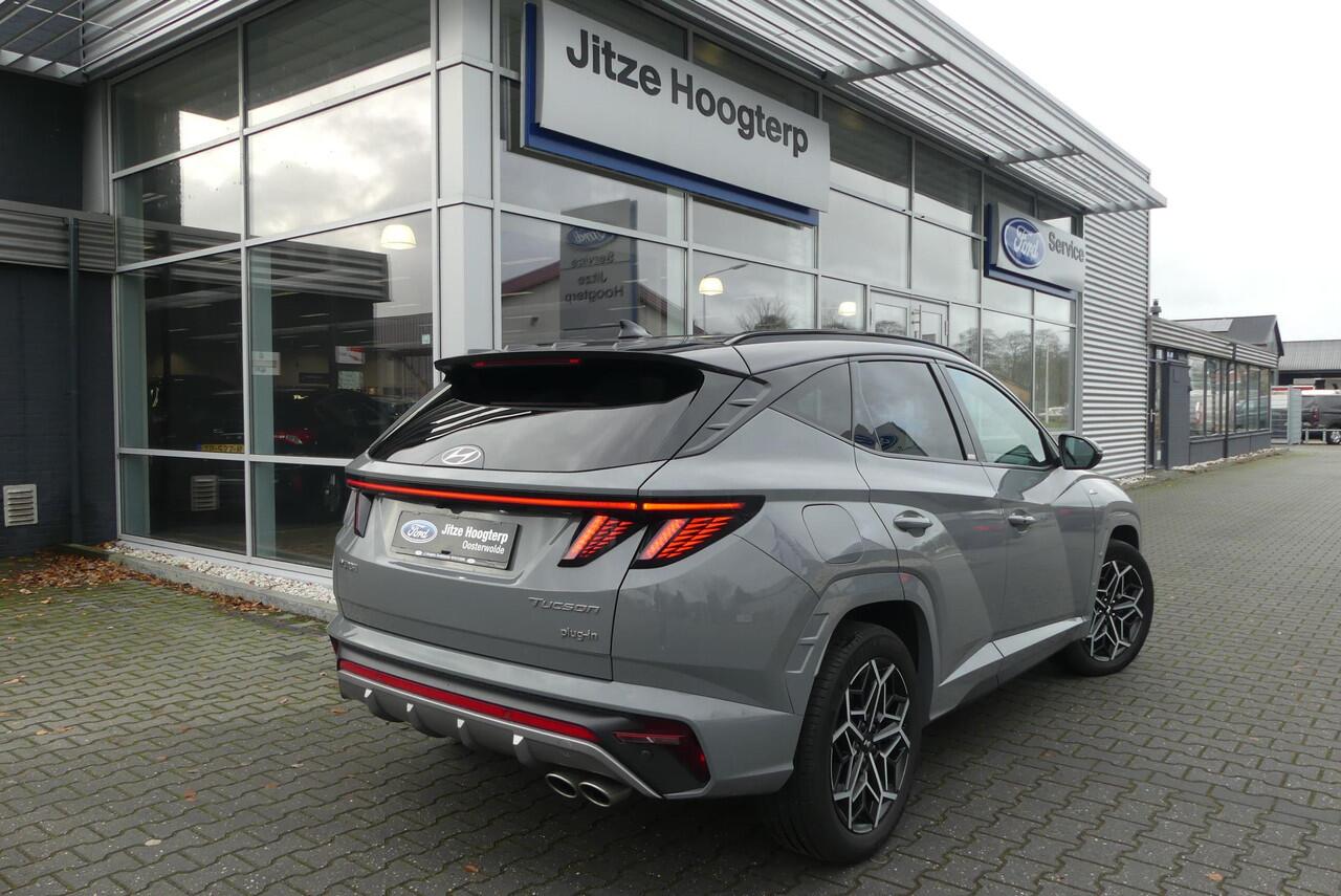 Hyundai TUCSON 1.6 T-GDI PHEV N Line 4WD KRELL, STOEL/STUURVERWARMING, ADAPT. CRUISE, CLIMA, NAVI, ELEKT. ACHTERKLEP, CAMERA, PDC V&A, 41.168KM