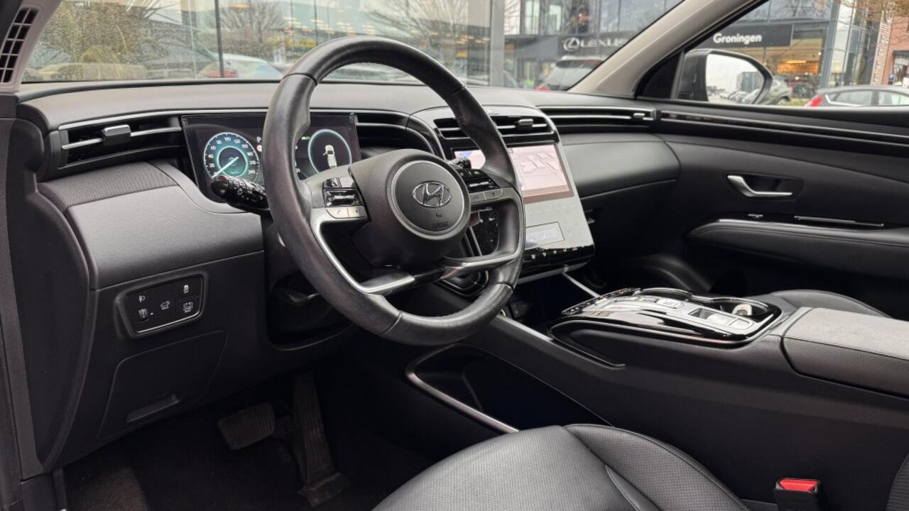 Hyundai TUCSON 1.6 T-GDI HEV Prem | Pano | Leer | Camera