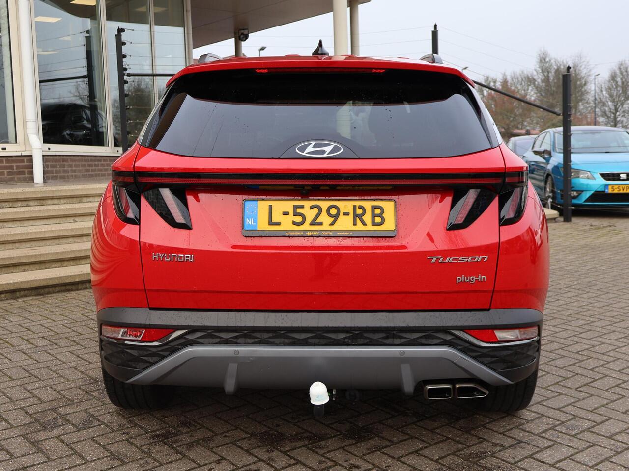 Hyundai TUCSON 1.6 T-GDI PHEV 265 PK AUT. 4WD + TREKHAAK | CAMERA | 19 INCH | ADAPTIVE CRUISE | STOELVERW. | CARPLAY