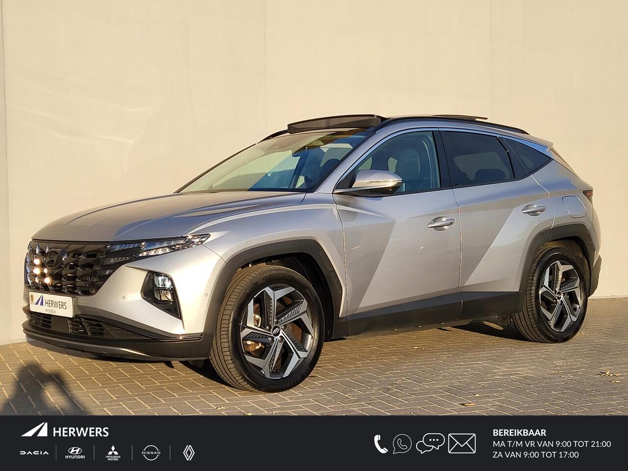 Hyundai TUCSON 1.6 T-GDI PHEV Premium Sky 4WD Automaat / Dealer onderhouden / Trekgewicht 1.350 kg / Panoramadak / 360° camera / Krell Audio / Stuur,- achterbank,- en voorstoelverwarming / Geventileerde voorstoelen / Android Auto / Apple Carplay
