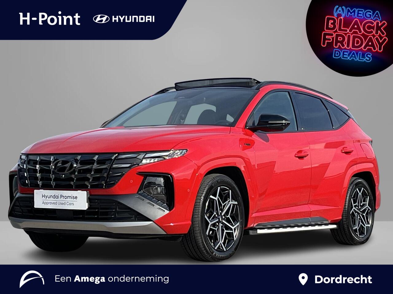 Hyundai TUCSON 1.6 T-GDI 265PK PHEV N Line 4WD | Trekhaak | Panorama schuifkanteldak | Blind spot view monitor | Alcantara premium bekleding | N-Line Pack | Sidesteps |