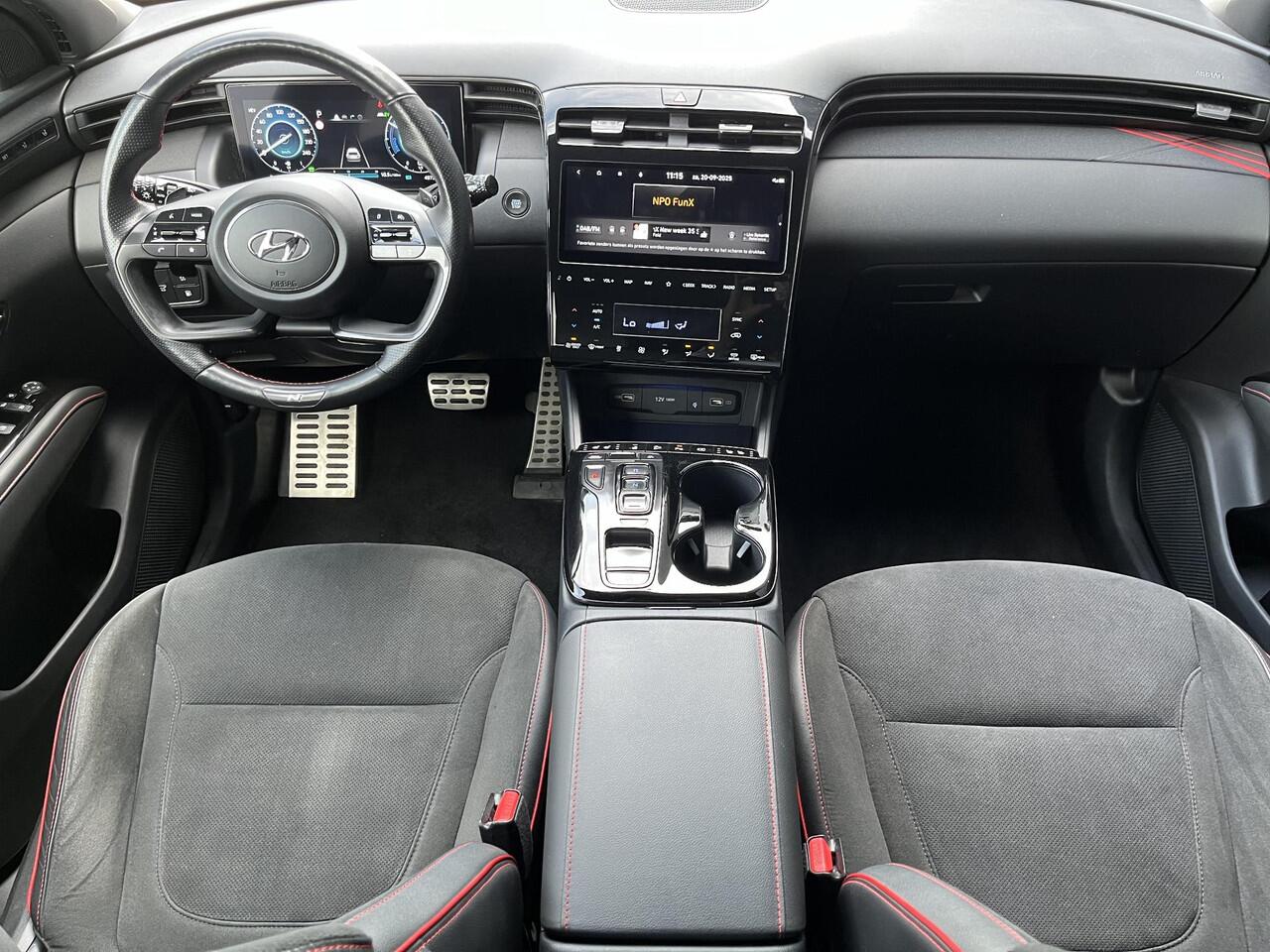 Hyundai TUCSON 1.6 T-GDI 265PK PHEV N Line 4WD | Trekhaak | Panorama schuifkanteldak | Blind spot view monitor | Alcantara premium bekleding | N-Line Pack | Sidesteps |