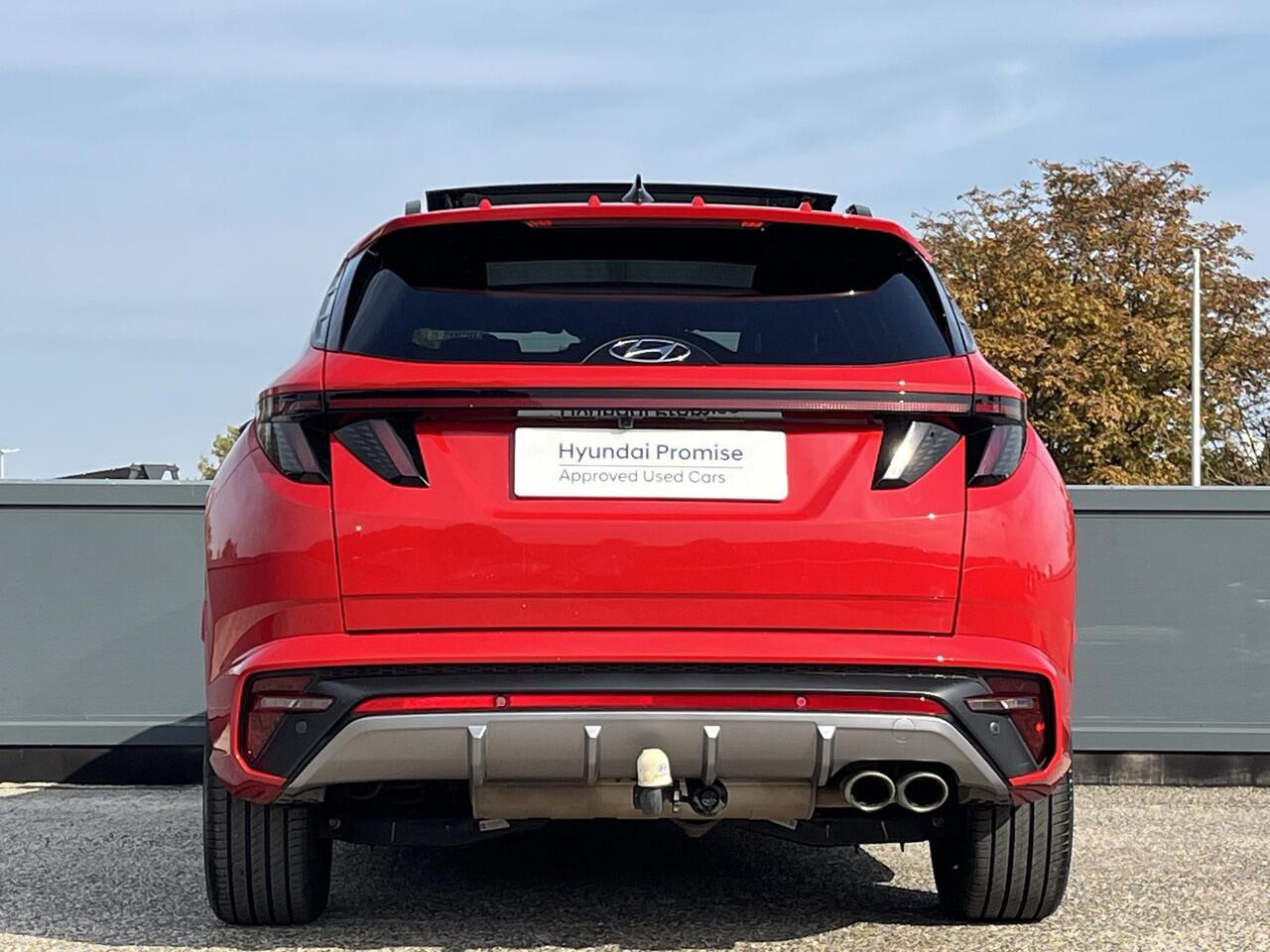 Hyundai TUCSON 1.6 T-GDI 265PK PHEV N Line 4WD | Trekhaak | Panorama schuifkanteldak | Blind spot view monitor | Alcantara premium bekleding | N-Line Pack | Sidesteps |