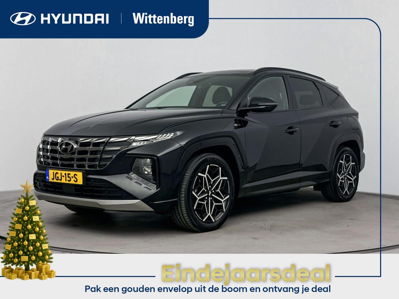Hyundai TUCSON 1.6 T-GDI PHEV N Line Sky 4WD | Elektrisch glazen Panorama-dak | Naigatie Apple carplay en Android Auto |