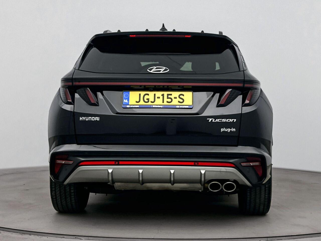 Hyundai TUCSON 1.6 T-GDI PHEV N Line Sky 4WD | Elektrisch glazen Panorama-dak | Naigatie Apple carplay en Android Auto |