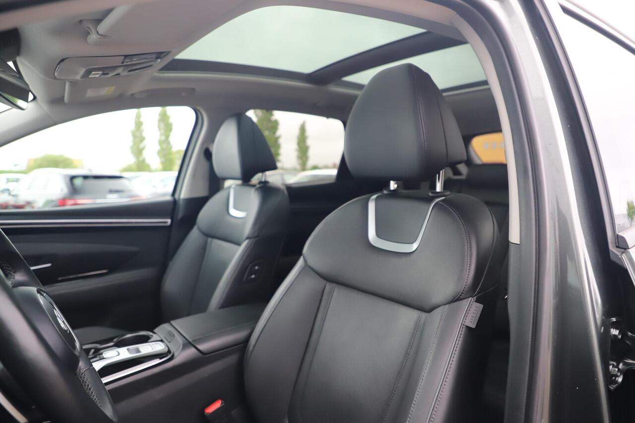 Hyundai TUCSON 1.6 T-GDI HEV Premium Sky Automaat Panoramadak Leder Stoelverkoeling verwarming Navigatie Achteruitrijcamera Carplay Android