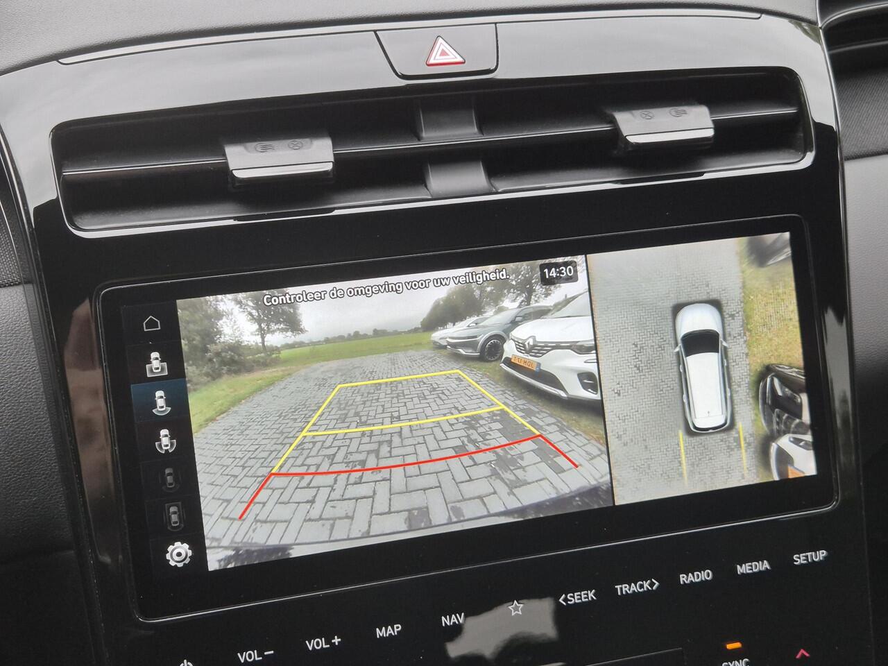 Hyundai TUCSON 1.6 T-GDI PHEV Plug-in N Line 4WD Automaat / Apple Carplay Android Auto / Trekgewicht 1350 kg / Elektrische achterklep / Stuur-, Stoel en Achterbankverwarming / Rondomzicht camera / Stoelventilatie /