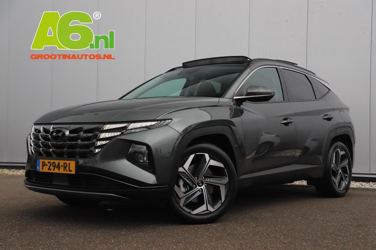Hyundai TUCSON 1.6 T-GDI HEV Premium Sky Automaat Panoramadak Leder Stoelverkoeling verwarming Navigatie Achteruitrijcamera Carplay Android
