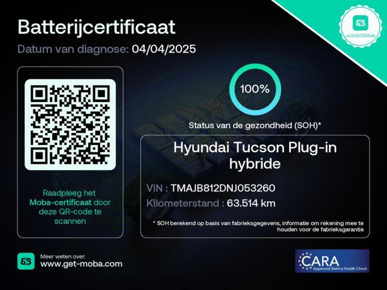 Hyundai TUCSON 1.6 T-GDI PHEV Plug-in N Line Edition 4WD Automaat / Trekgewicht 1350 kg / Apple Carplay Android Auto / Elektrische bedienbare achterklep / Achteruitrijcamera / Adaptief cruise control / Stuur-, en Stoelverwarming /