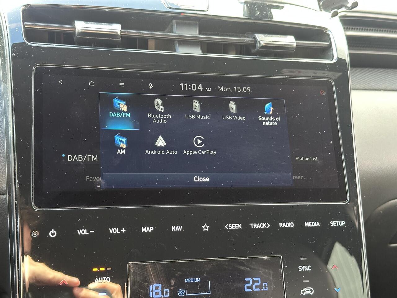 Hyundai TUCSON 1.6 T-GDI HEV 230pk N Line Edition / 1650kg Trekgewicht / Stoelverwarming / Adaptieve cruise control / Apple Carplay + Android Auto / Climate Control /