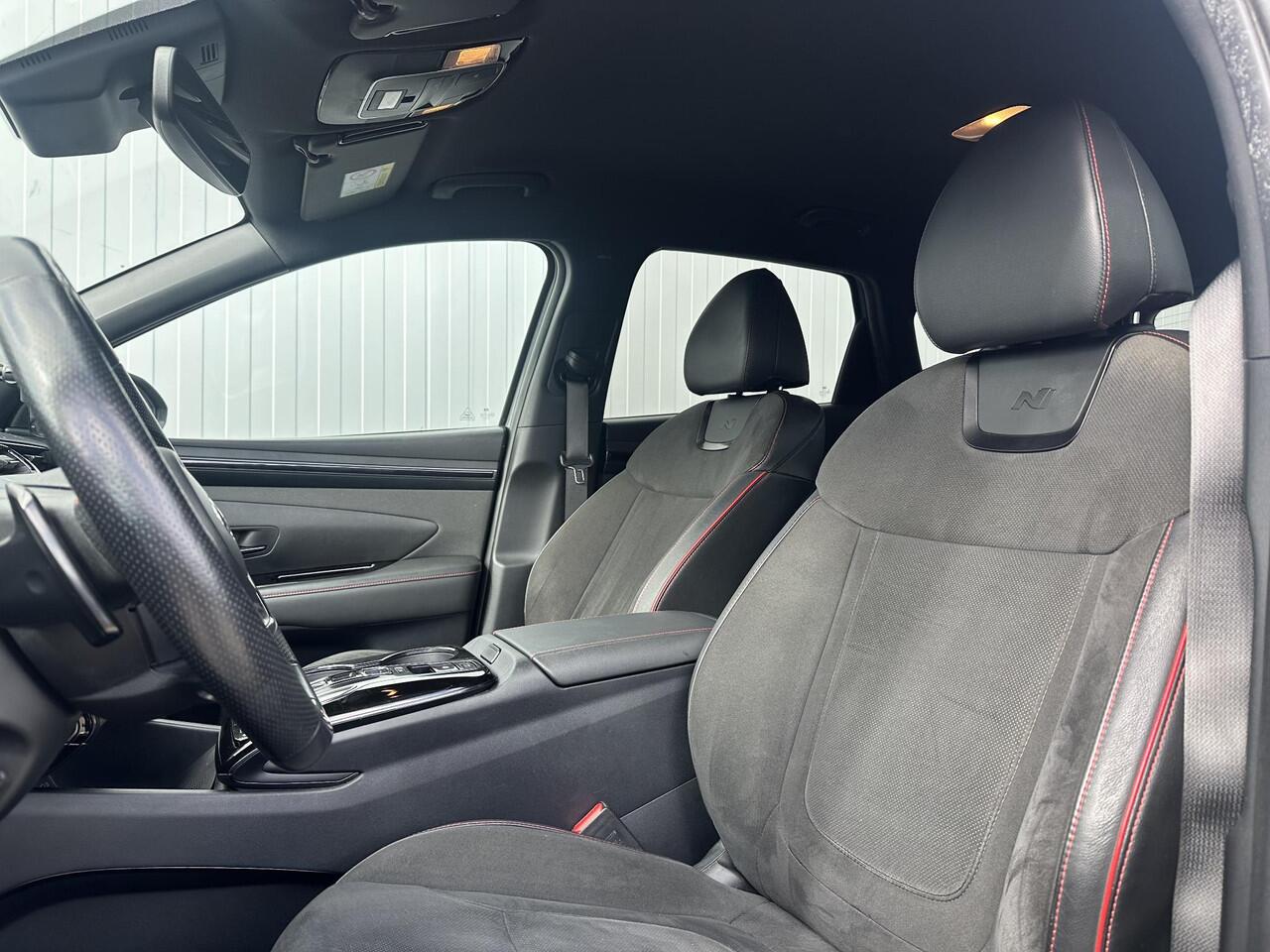 Hyundai TUCSON 1.6 T-GDI HEV 230pk N Line Edition / 1650kg Trekgewicht / Stoelverwarming / Adaptieve cruise control / Apple Carplay + Android Auto / Climate Control /