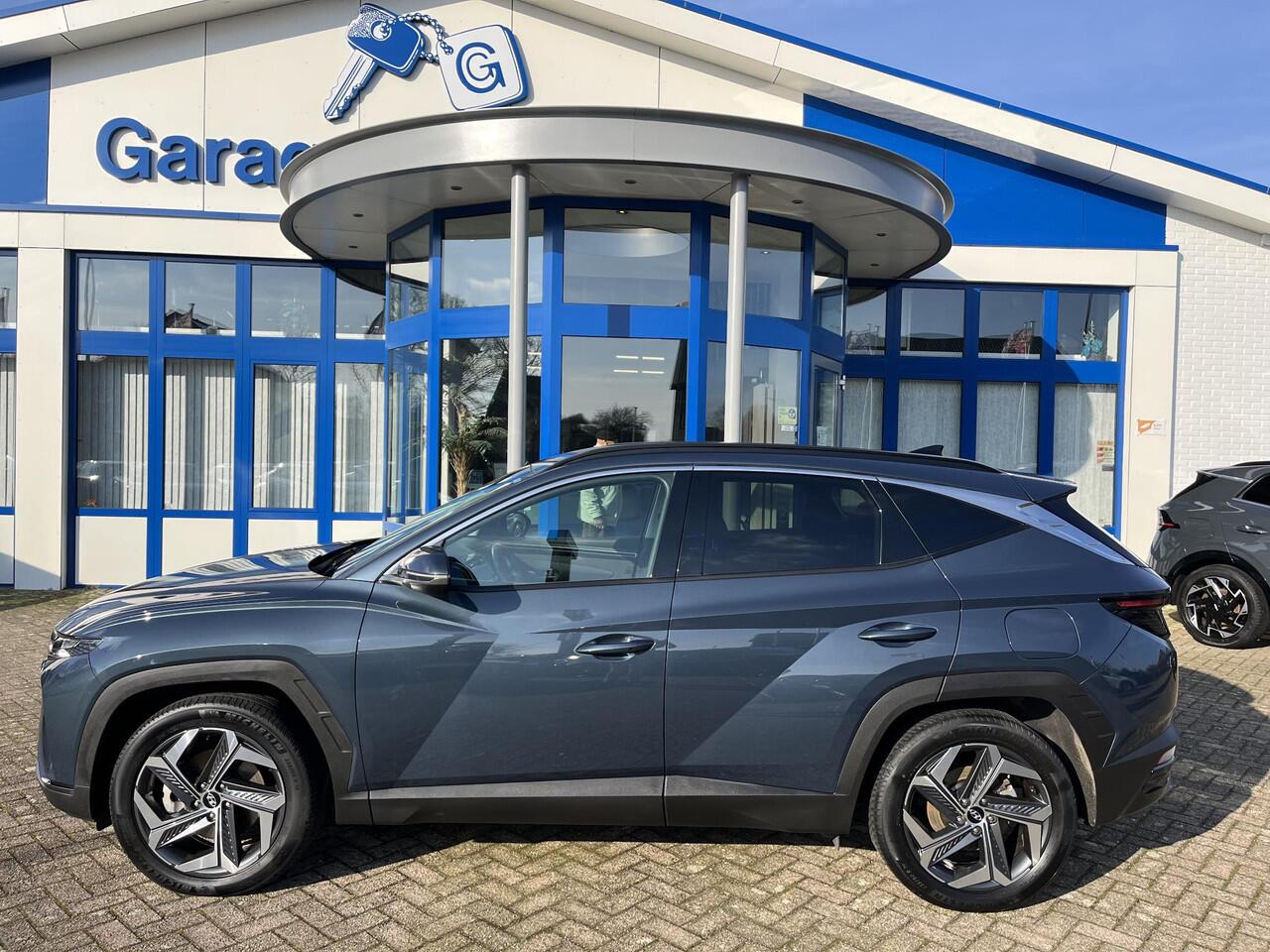 Hyundai TUCSON 1.6 T-GDI PHEV Premium 4WD | Trekhaak, Elektrische stoel, Stoel ventilatie, 1e eigenaar, Keyless, Dealer onderhouden, zeer luxe!