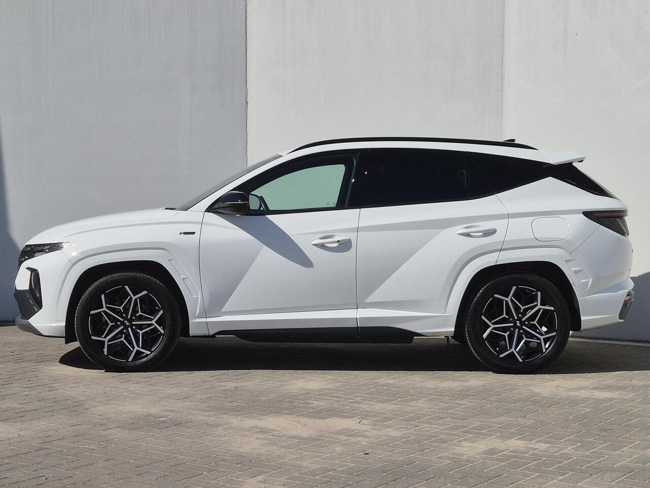 Hyundai TUCSON 1.6 T-GDI PHEV N Line Edition 4WD Automaat / Apple Carplay Android Auto / Stuur- en Stoelverwarming / Adaptief CC / Elektrische achterklep / Trekgewicht 1350 kg / Achteruitrijcamera / Keyless Entry/Start /