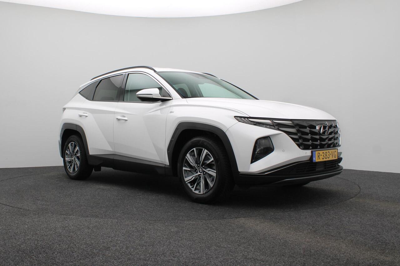 Hyundai TUCSON 1.6 T-GDI MHEV Comfort Smart | Stuur + Stoel verwarming | Hybride | Trekgewicht 1650 kg | Elektrische achterklep | BOVAG Garantie | Apple CarPlay & Android Auto | Volledige LED-verlichting en parkeersensoren