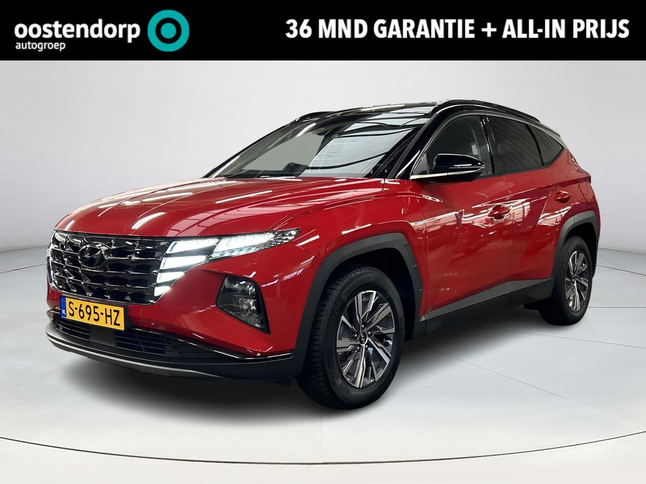 Hyundai TUCSON 1.6 T-GDI HEV Comfort Smart | Achteruitrijcamera | Apple Carplay/Android Auto | Stoel/stuurverwarming | Krell Audio systeem | Elektrische achterklep |Trekhaak vast|