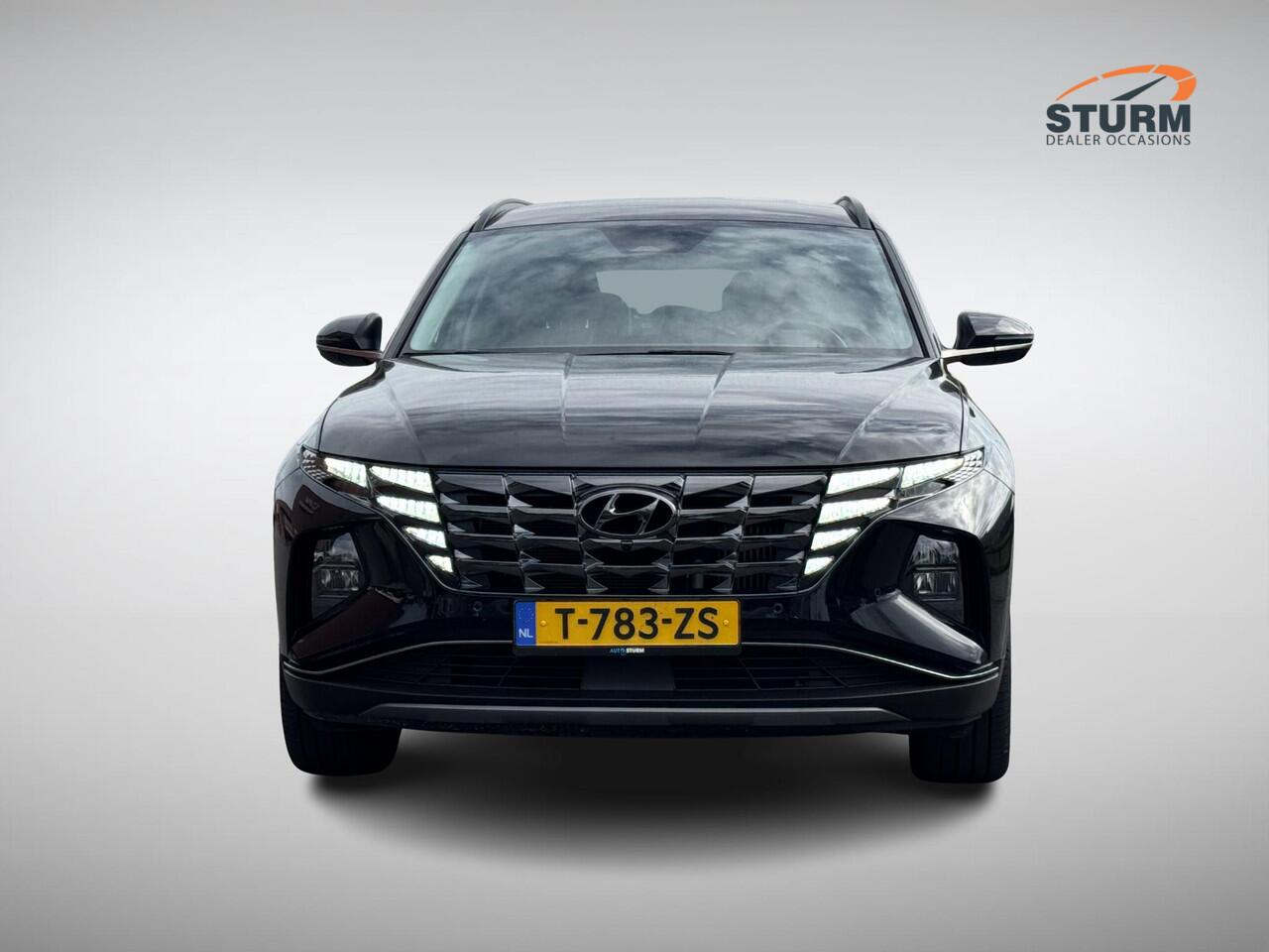 Hyundai TUCSON 1.6 T-GDI MHEV Premium | Vol-Leder | Digitaal Instrumentenpaneel | Adapt. Cruise Control | Apple Carplay/Android Auto | Stoelverwarming | Dodehoek Detectie | 360° Camera | Rijklaarprijs!
