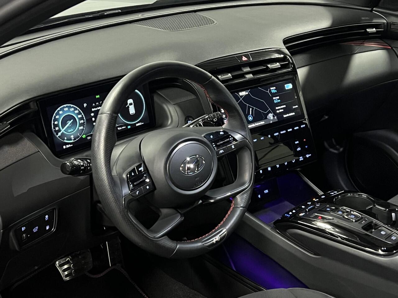 Hyundai TUCSON 1.6 T-GDI PHEV N Line Sky 4WD Trekhaak | Open dak | Adapt. cruise | 360 camera | Stoelventilatie | Stoel-/stuurverwarming | Carplay