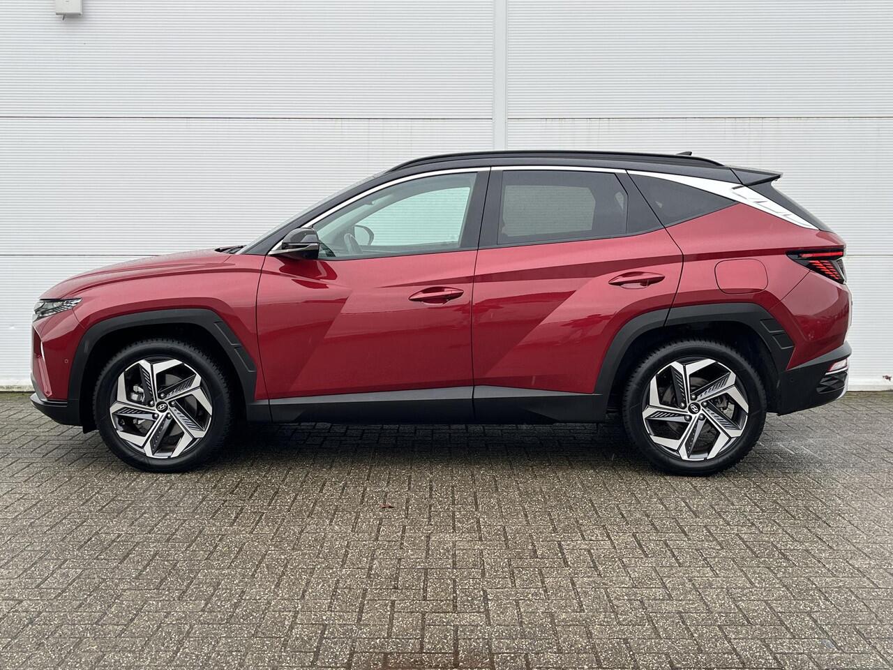 Hyundai TUCSON 1.6 T-GDI HEV Premium / Achterbank verwarmd / Apple Carplay/Android Auto / Cruise control adaptief met Stop&Go / Navigatiesysteem full map / Trekhaak( 1650 kg ) /