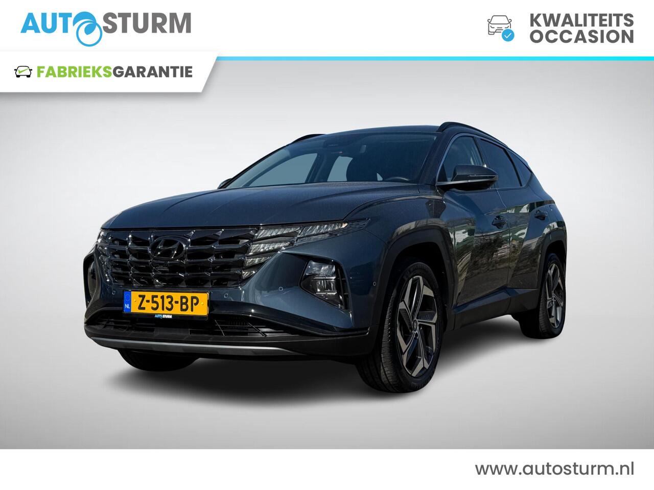 Hyundai TUCSON 1.6 T-GDI HEV Premium NL-Auto, 1650kg Trekgewicht! | Vol-Leder | Digitaal Instrumentenpaneel | Adapt. Cruise Control | Apple Carplay/Android Auto | Stoelverwarming | Dodehoek Detectie | 360° Camera | Rijklaarprijs!