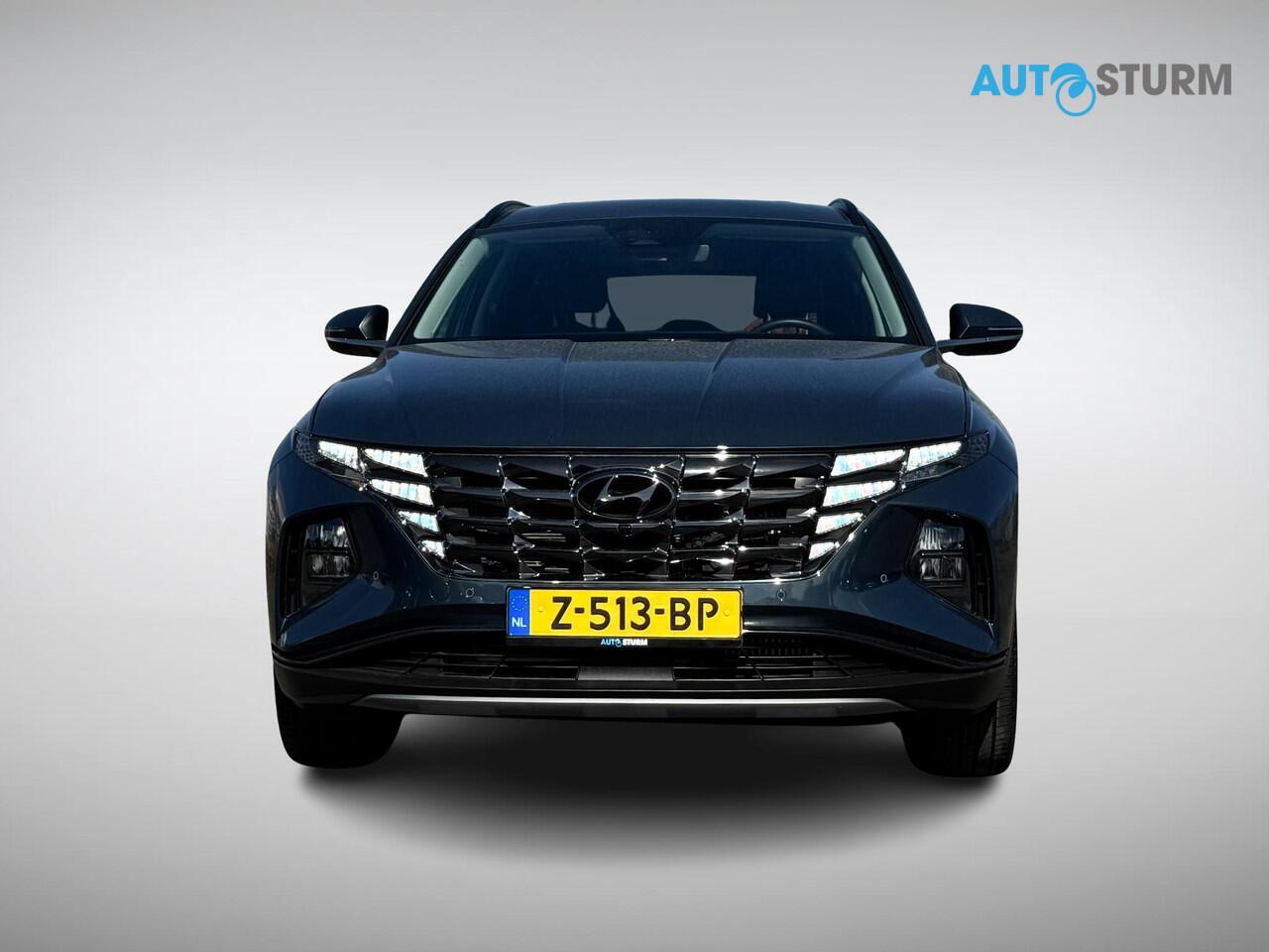 Hyundai TUCSON 1.6 T-GDI HEV Premium NL-Auto, 1650kg Trekgewicht! | Vol-Leder | Digitaal Instrumentenpaneel | Adapt. Cruise Control | Apple Carplay/Android Auto | Stoelverwarming | Dodehoek Detectie | 360° Camera | Rijklaarprijs!