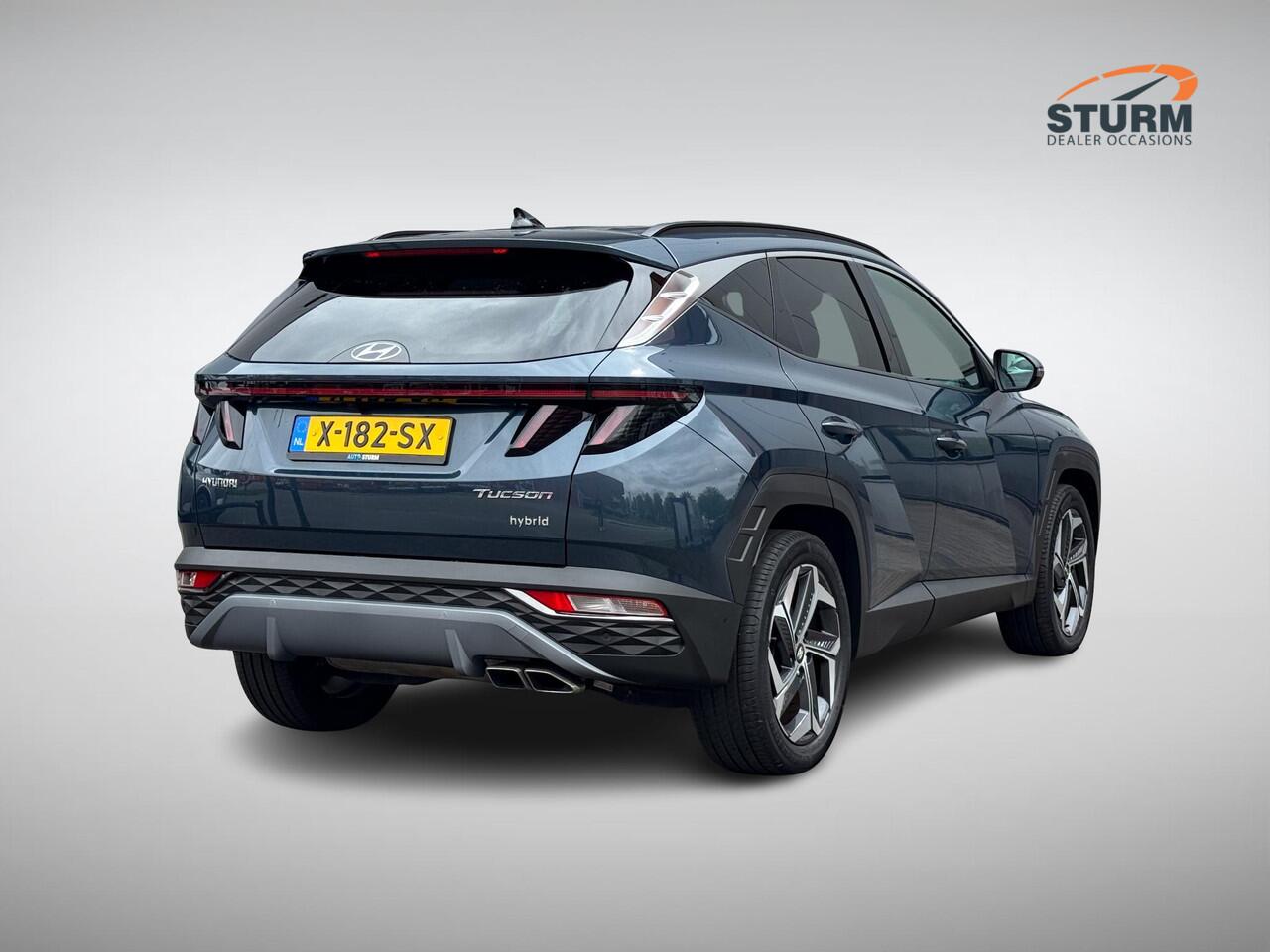 Hyundai TUCSON 1.6 T-GDI HEV Premium NL-Auto, 1650kg Trekgewicht! | Vol-Leder | Digitaal Instrumentenpaneel | Adapt. Cruise Control | Apple Carplay/Android Auto | Stoelverwarming | Dodehoek Detectie | 360° Camera | Rijklaarprijs!