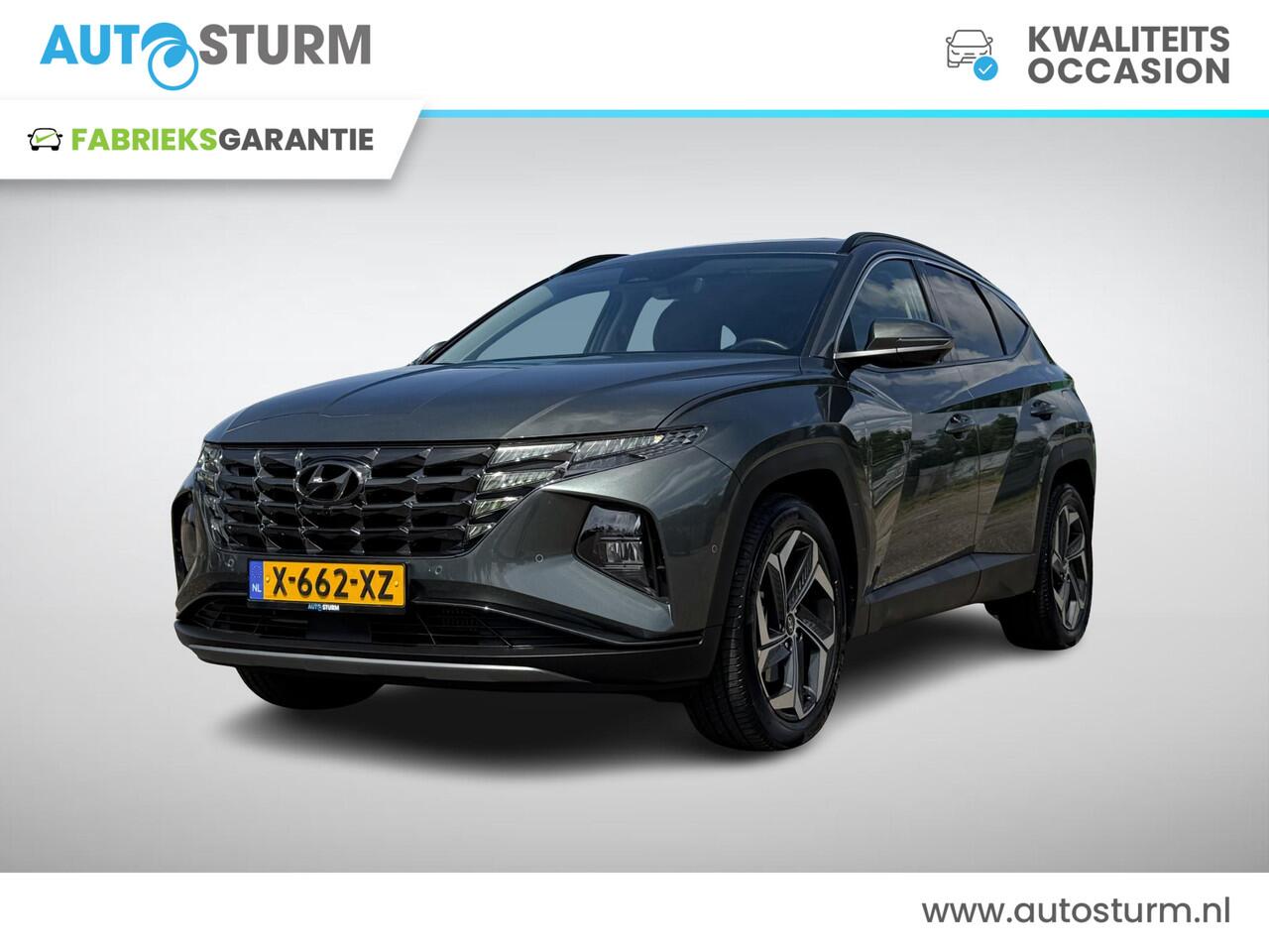 Hyundai TUCSON 1.6 T-GDI HEV Premium NL-Auto, 1650kg Trekgewicht! | Vol-Leder | Digitaal Instrumentenpaneel | Adapt. Cruise Control | Apple Carplay/Android Auto | Stoelverwarming | Dodehoek Detectie | 360° Camera | Rijklaarprijs!