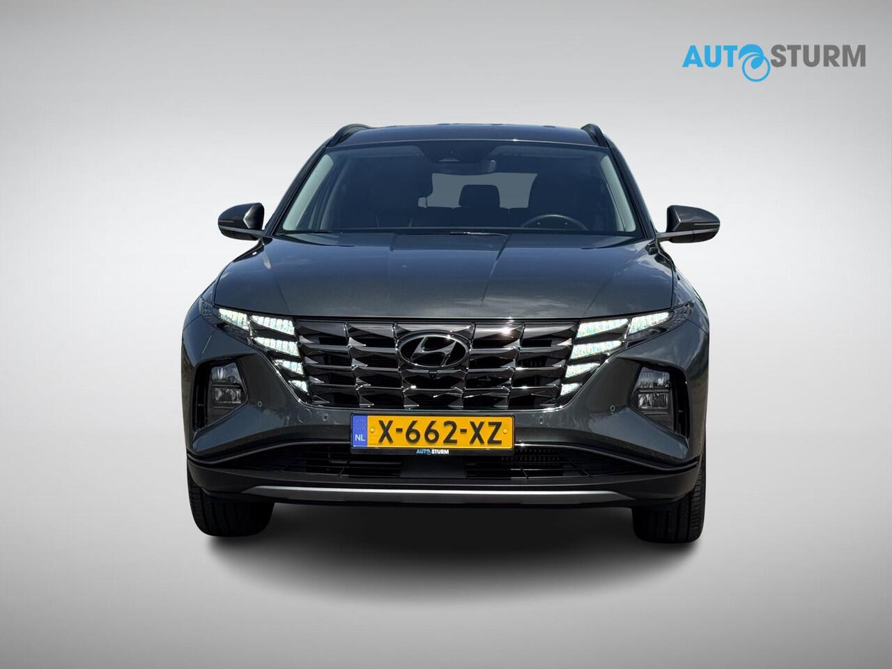 Hyundai TUCSON 1.6 T-GDI HEV Premium NL-Auto, 1650kg Trekgewicht! | Vol-Leder | Digitaal Instrumentenpaneel | Adapt. Cruise Control | Apple Carplay/Android Auto | Stoelverwarming | Dodehoek Detectie | 360° Camera | Rijklaarprijs!