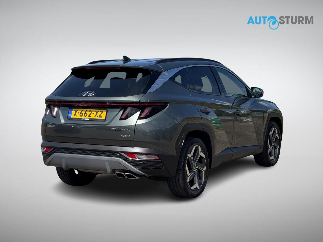 Hyundai TUCSON 1.6 T-GDI HEV Premium NL-Auto, 1650kg Trekgewicht! | Vol-Leder | Digitaal Instrumentenpaneel | Adapt. Cruise Control | Apple Carplay/Android Auto | Stoelverwarming | Dodehoek Detectie | 360° Camera | Rijklaarprijs!