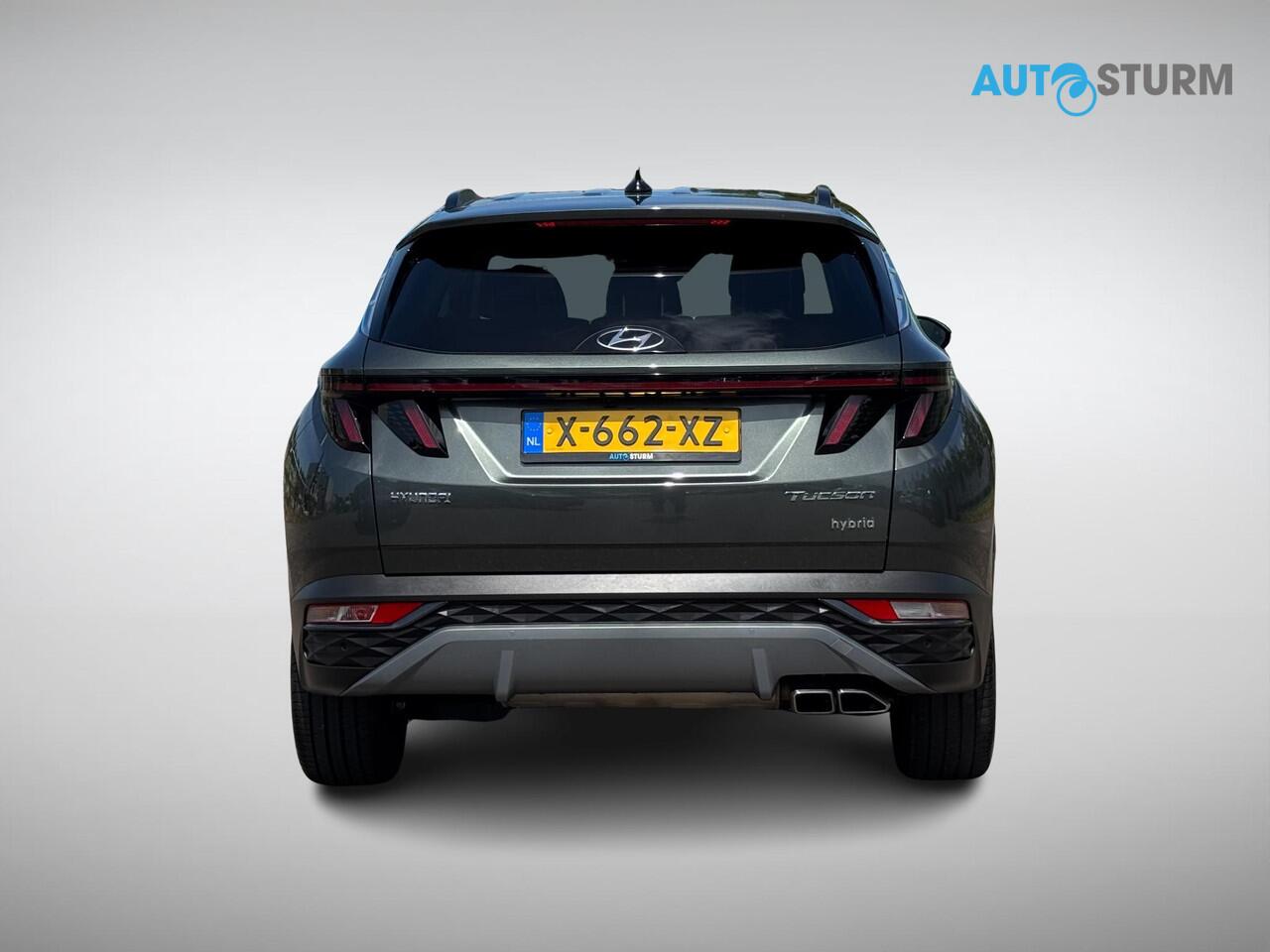 Hyundai TUCSON 1.6 T-GDI HEV Premium NL-Auto, 1650kg Trekgewicht! | Vol-Leder | Digitaal Instrumentenpaneel | Adapt. Cruise Control | Apple Carplay/Android Auto | Stoelverwarming | Dodehoek Detectie | 360° Camera | Rijklaarprijs!