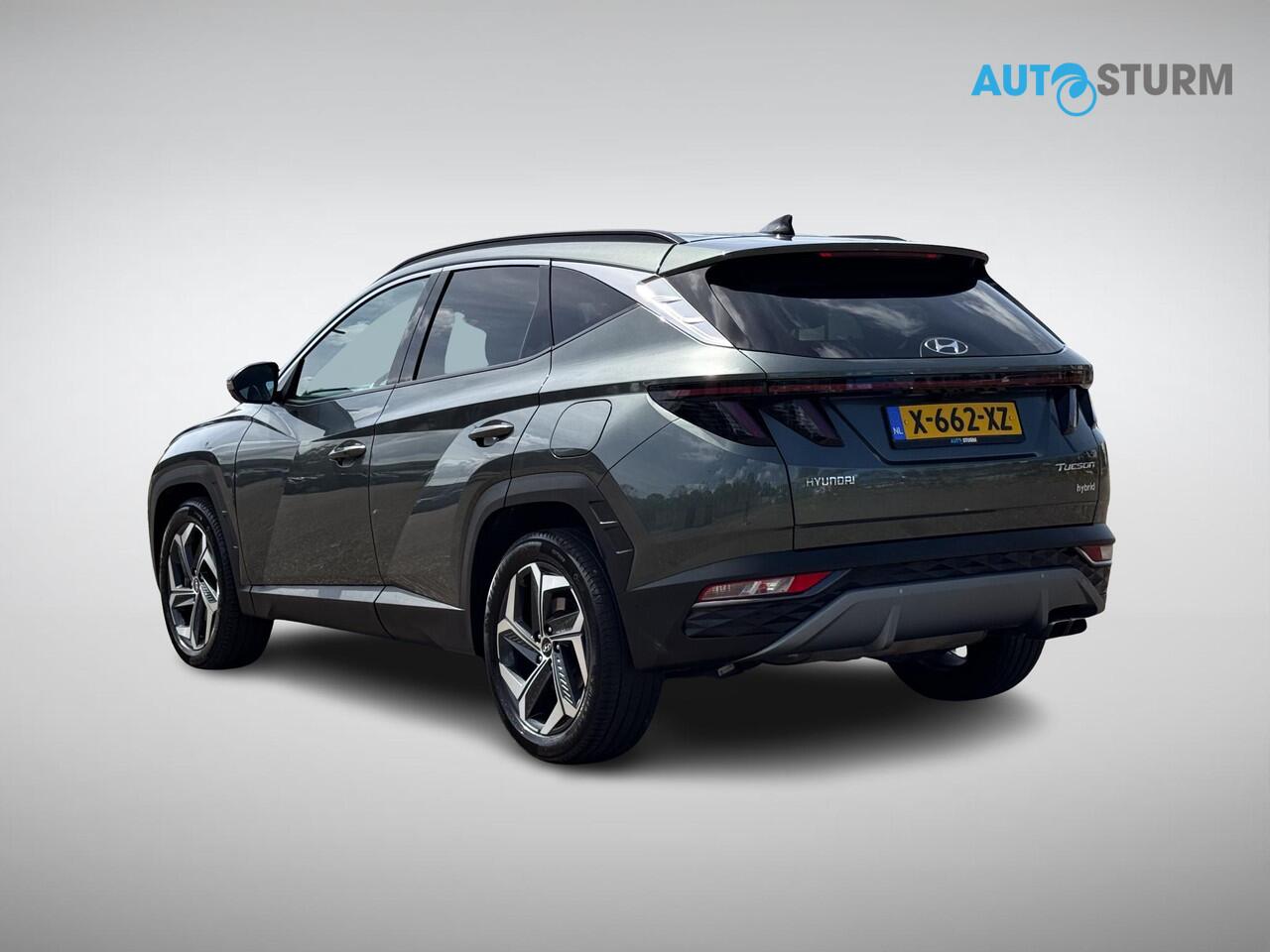 Hyundai TUCSON 1.6 T-GDI HEV Premium NL-Auto, 1650kg Trekgewicht! | Vol-Leder | Digitaal Instrumentenpaneel | Adapt. Cruise Control | Apple Carplay/Android Auto | Stoelverwarming | Dodehoek Detectie | 360° Camera | Rijklaarprijs!