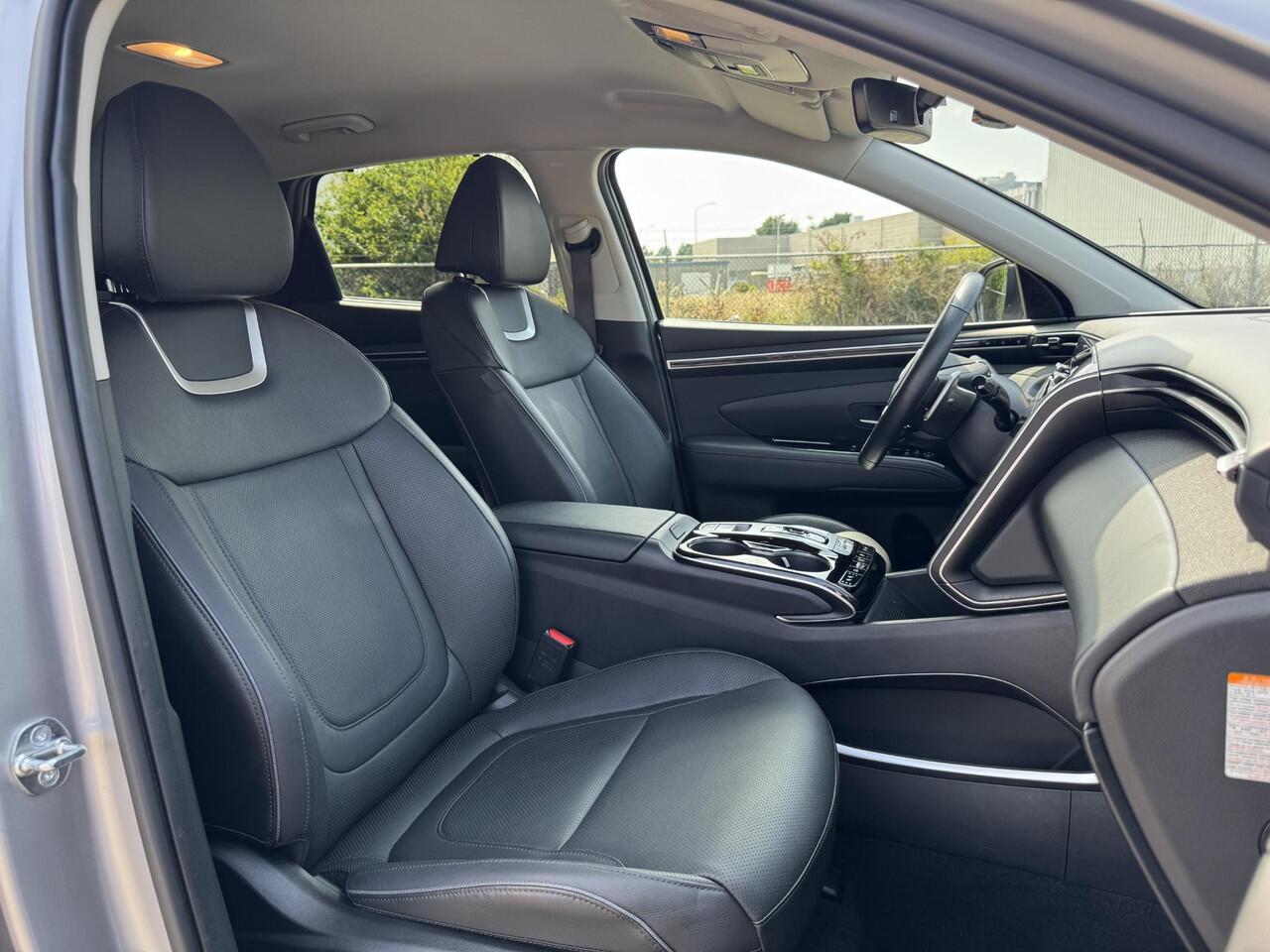 Hyundai TUCSON 1.6 T-GDI PHEV Premium 4WD SoH 99% NL-Auto, 1350kg Trekgewicht! | Vol-Leder | Digitaal Instrumentenpaneel | Adapt. Cruise Control | Apple Carplay/Android Auto | Stoelverwarming | Dodehoek Detectie | 360° Camera | Rijklaarprijs!