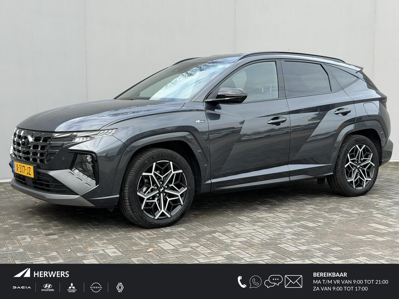 Hyundai TUCSON 1.6 T-GDI PHEV N Line 4WD / Trekhaak ( 1.350 kg ) / Apple carplay / Android auto / Elektrische kofferbak / Stoelverwarming / Stoelverkoeling /