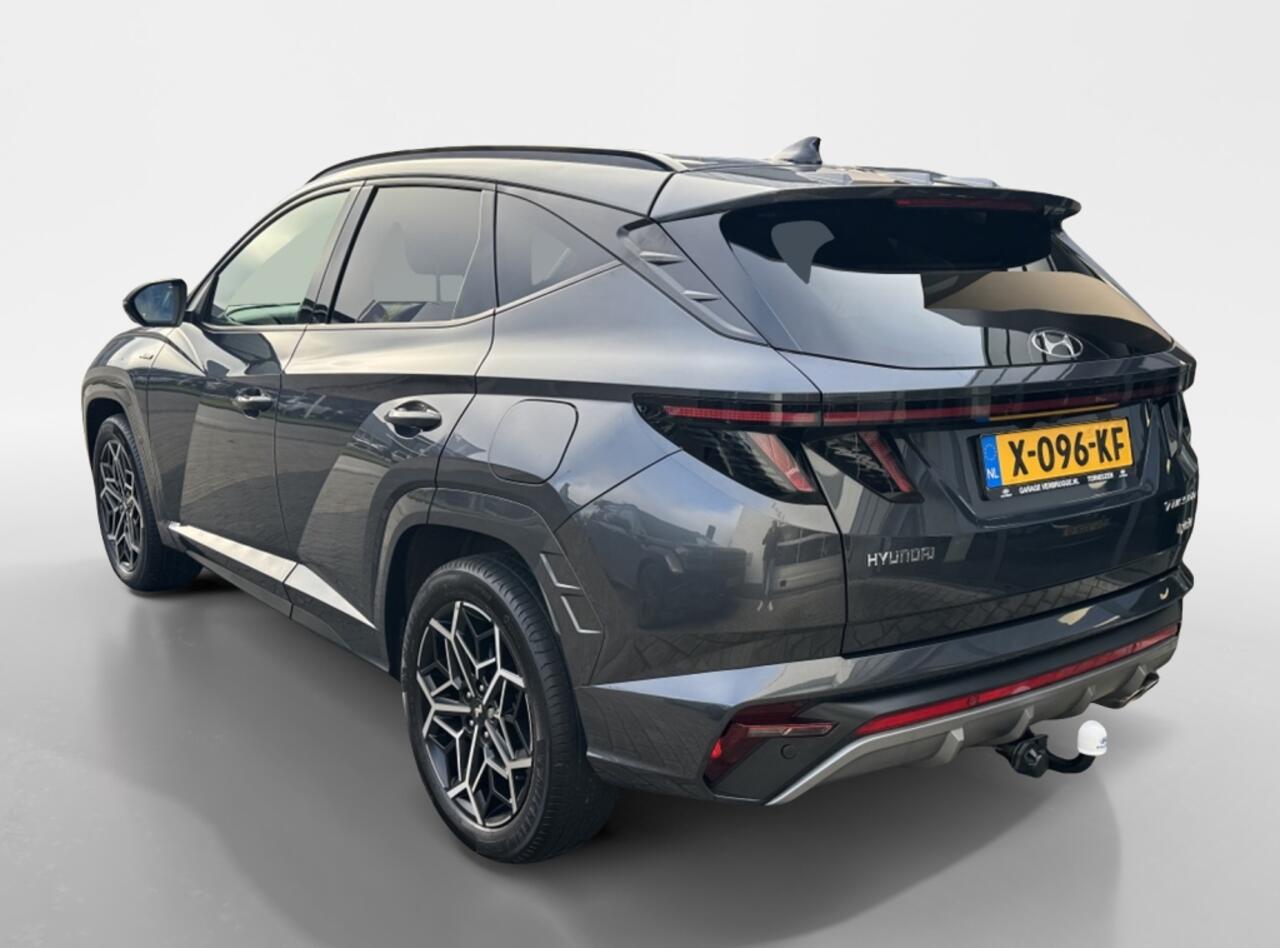 Hyundai TUCSON 1.6 T-GDI HEV N Line | Trekhaak 1650kg! | 1e eigenaar | Elek. ko