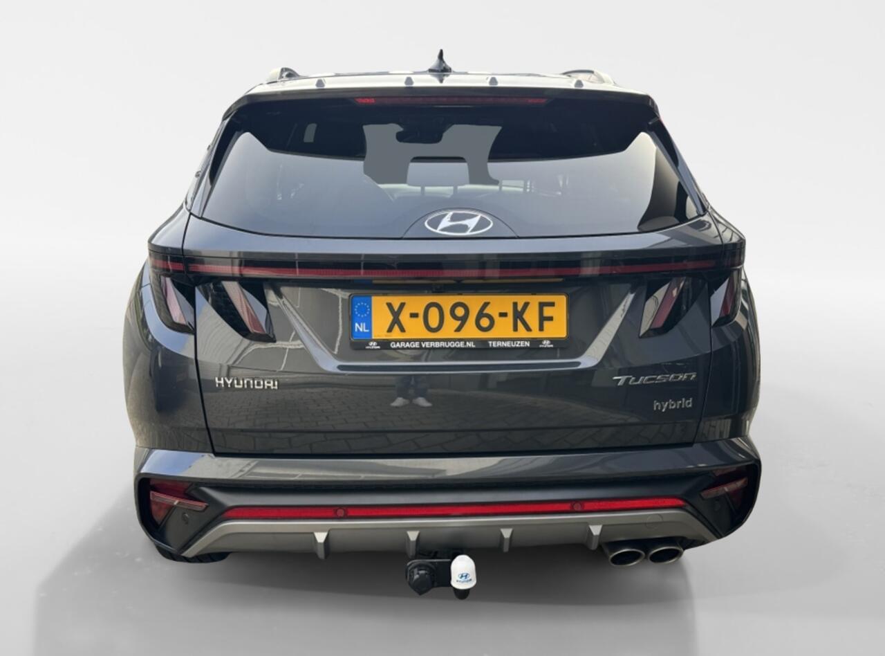 Hyundai TUCSON 1.6 T-GDI HEV N Line | Trekhaak 1650kg! | 1e eigenaar | Elek. ko