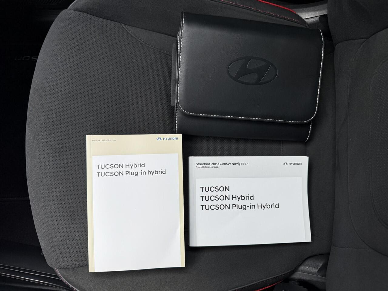 Hyundai TUCSON 1.6 T-GDI HEV 230pk N Line Edition / 1650 KG Trekgewicht / Apple Carplay / Android Auto / Achteruitrijcamera / Stoelverwarming / Navigatie /