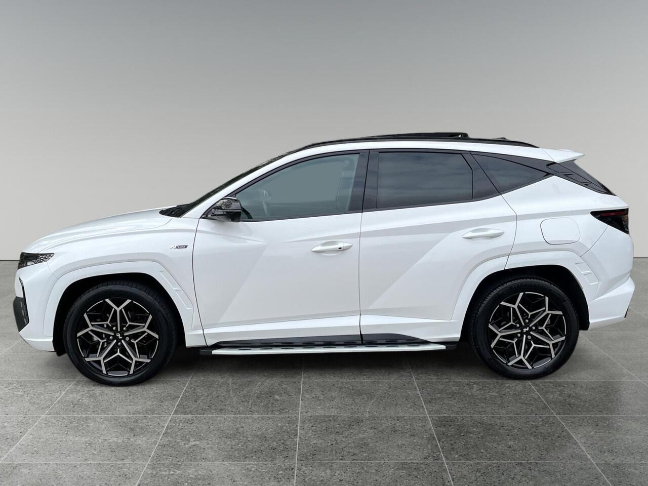 Hyundai TUCSON N Line Sky 1.6 T-GDI HEV 230pk | SCHUIF/KANTELDAK | ALCANTARA BEKLEDING | STOELVENTILATIE & VERWARMING | 360° CAMERA | ADAPTIVE CRUISE | ELEKTR. VERSTELBARE STOELEN |