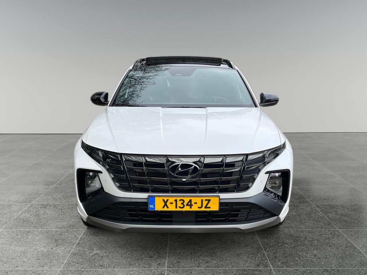 Hyundai TUCSON N Line Sky 1.6 T-GDI HEV 230pk | SCHUIF/KANTELDAK | ALCANTARA BEKLEDING | STOELVENTILATIE & VERWARMING | 360° CAMERA | ADAPTIVE CRUISE | ELEKTR. VERSTELBARE STOELEN |