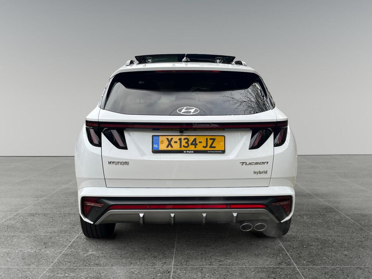 Hyundai TUCSON N Line Sky 1.6 T-GDI HEV 230pk | SCHUIF/KANTELDAK | ALCANTARA BEKLEDING | STOELVENTILATIE & VERWARMING | 360° CAMERA | ADAPTIVE CRUISE | ELEKTR. VERSTELBARE STOELEN |