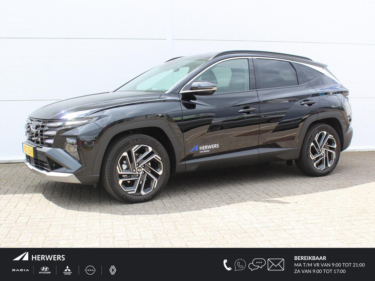 Hyundai TUCSON 1.6 T-GDI PHEV Premium 4WD / Navigatie + Apple Carplay/Android Auto / Stoelverwarming & Verkoeling / 360* Camera / Lederen Bekleding / Keyless Entry & Start /