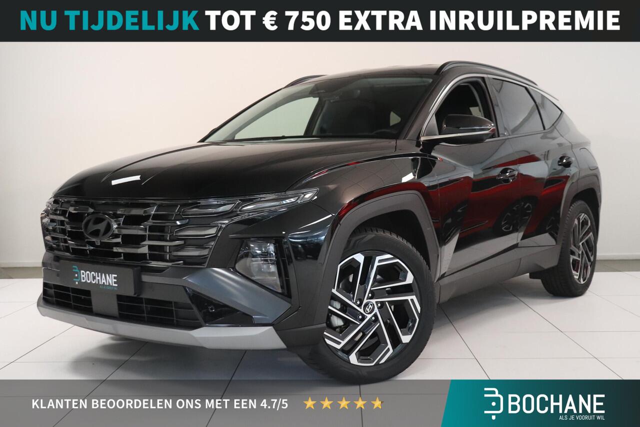 Hyundai TUCSON 1.6 T-GDI PHEV Premium | 360° Camera | Leder bekleding | Electr. stoelen | AppleCarplay AndroidAuto | Stoel en stuur verwarming | Smartphone entry |