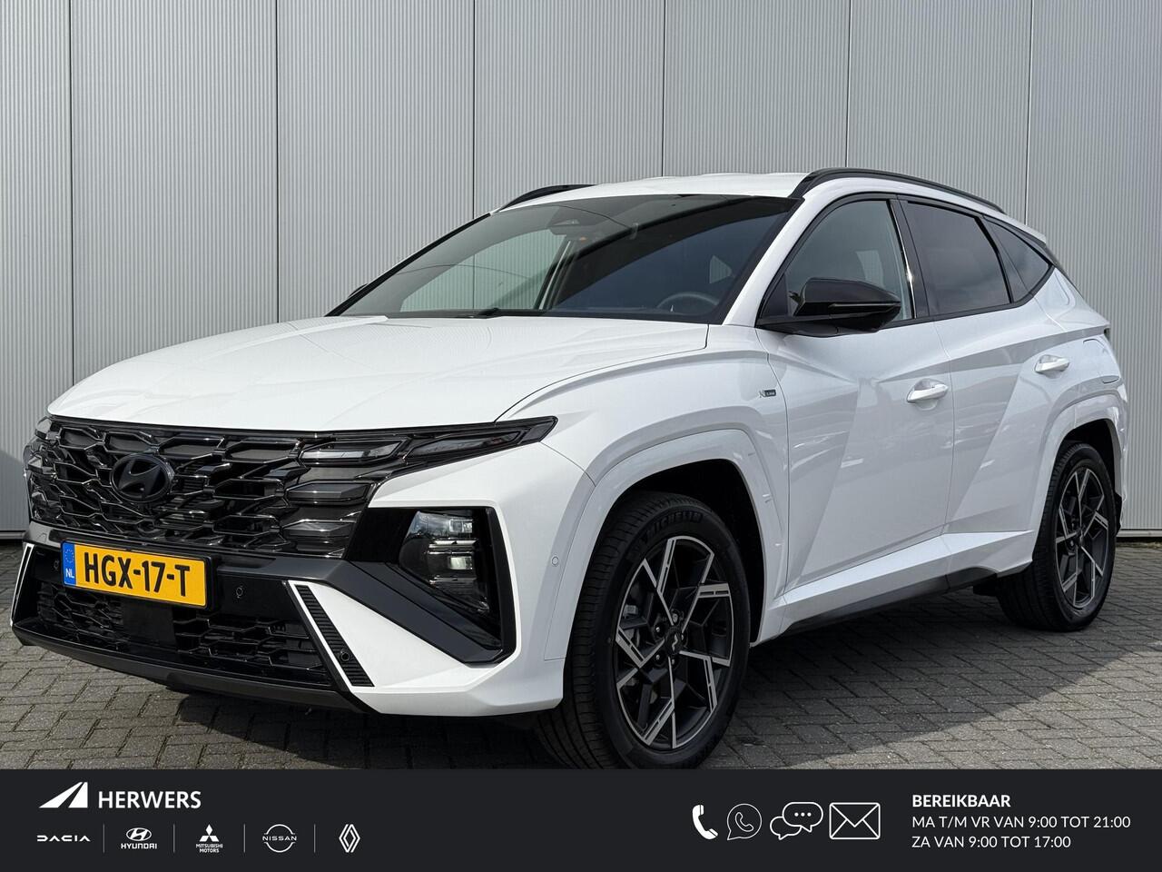 Hyundai TUCSON 1.6 T-GDI PHEV N Line / Modeljaar 2025 Facelift / 360 camera / 19" LM / Led verlichting / Stoel verwarming en koeling /