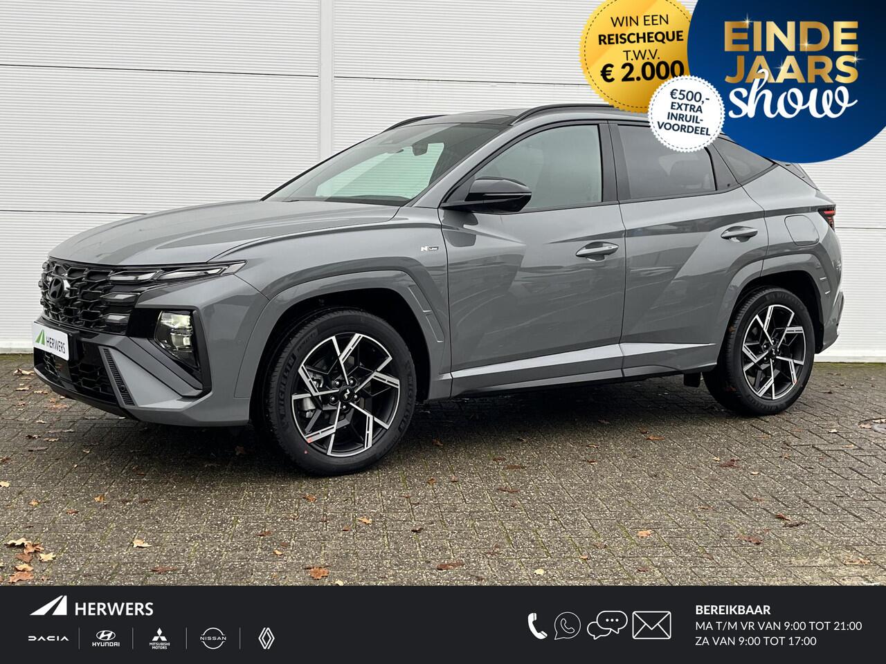 Hyundai TUCSON 1.6 T-GDI HEV N Line Sky / Achterbank verwarmd / Apple Carplay/Android Auto / Panoramadak / Ski luik /